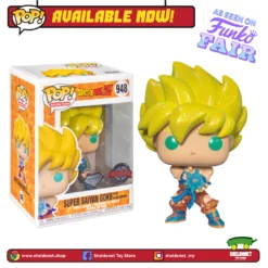 FUNKO [IN-STOCK] Pop! Animation: Dragonball Z - Super Saiyan Goku With Kamehameha Wave (Diamond Glitter) [Exclusive]