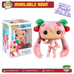 FUNKO [IN-STOCK] Pop! Animation: Vocaloid - Hatsune Mike (Cherry Blossom) [Exclusive]
