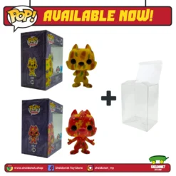 FUNKO Pop! Disney (Artist Series): Treasures From The Vault - Chip And Dale With Choice Of Pop! Protector (Set Of 2) [Exclusive]