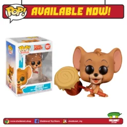 FUNKO Pop! Movies: Tom & Jerry: The Movie - Jerry With Mallet