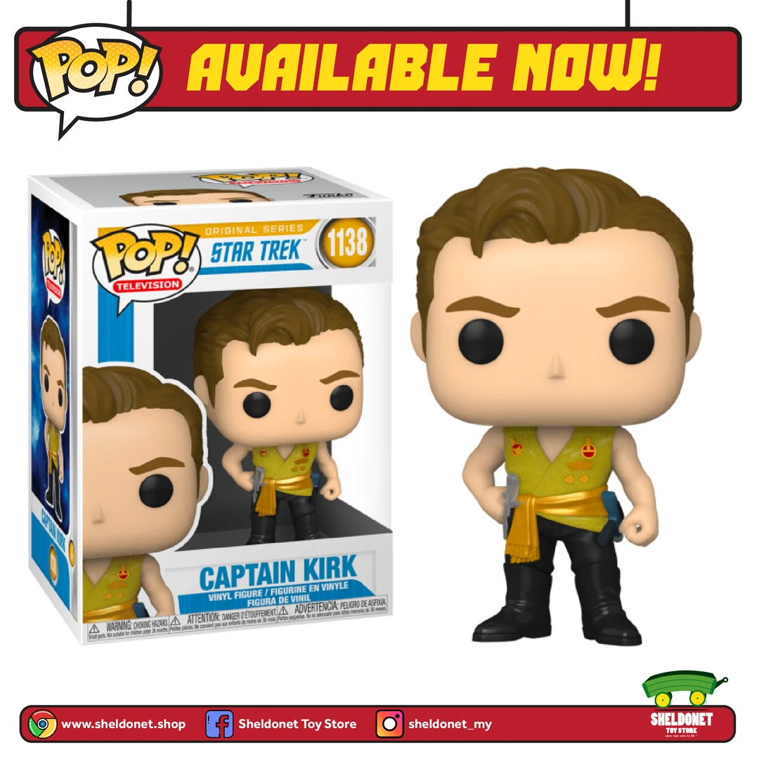 FUNKO Pop! TV: Star Trek: The Original Series - Kirk (Mirror Outfit) 3 FUNKO Pop! TV: Star Trek: The Original Series - Kirk (Mirror Outfit)