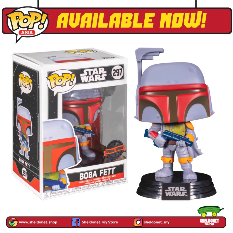 FUNKO Pop! Star Wars: Star Wars - Vintage Boba Fett (Exclusive) 3 FUNKO Pop! Star Wars: Star Wars - Vintage Boba Fett (Exclusive)