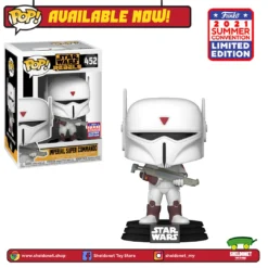 FUNKO Convention Exclusive Pop! Star Wars: Star Wars: Rebels - Imperial Commando (White) [SDCC Summer Convention 2021]