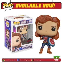 FUNKO Pop! Marvel: What If...? - Captain Carter With Fighting Pose (Exclusive)
