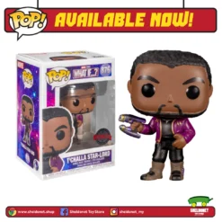 FUNKO Pop! Marvel: What If...? - T'Challa Star-Lord (Exclusive)