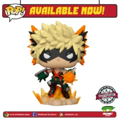 FUNKO Pop! Animation: My Hero Academia - Bakugo With Explosion (Exclusive)