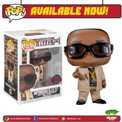 FUNKO Pop! Rocks: Biggie - Notorious B.I.G With Hypnotize Suit (Metallic) [Exclusive]