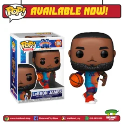 FUNKO Pop! Movies: Space Jam 2: A New Legacy - LeBron James (Dribbling)