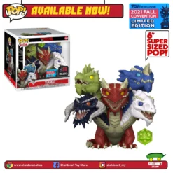 FUNKO [IN-STOCK] Pop! Super-Sized & Dice: Dungeon & Dragon - Tiamat [Fall Convention Exclusive 2021]