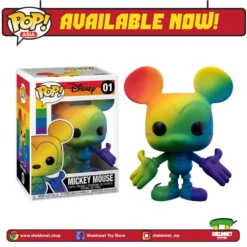 FUNKO [IN-STOCK] Pop! Disney: Mickey Mouse - Mickey Mouse Rainbow Pride 2021