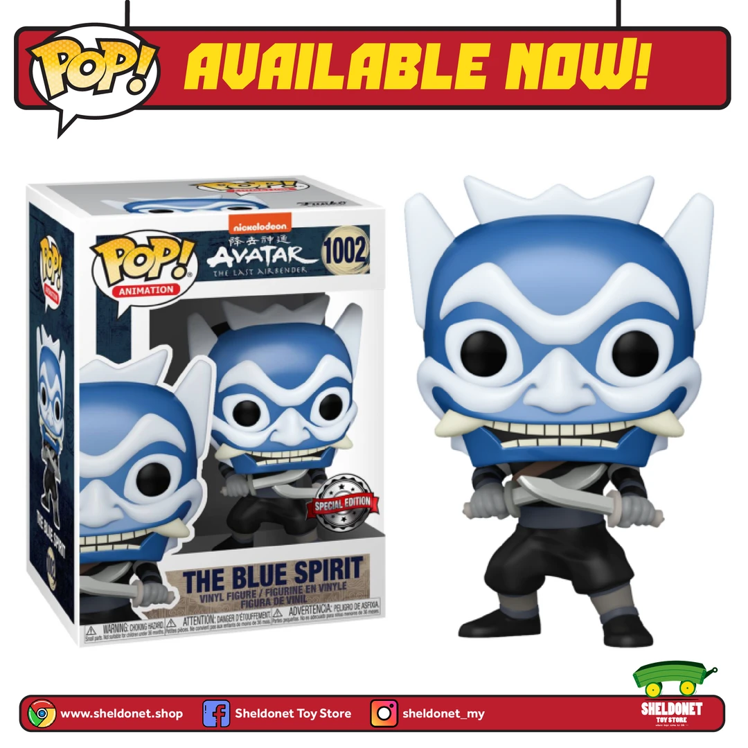 FUNKO Pop! Animation: Avatar- Blue Spirit Zuko (Exclusive) 3 FUNKO Pop! Animation: Avatar- Blue Spirit Zuko (Exclusive)