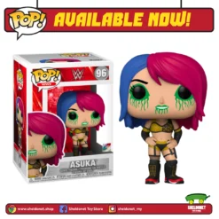 FUNKO [IN-STOCK] Pop! WWE: Asuka With Green Mist