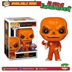 FUNKO [IN-STOCK] Pop! Movies: Trick R Treat - Unmasked Sam With Lollipop [Exclusive]