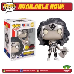 FUNKO Pop! Heroes: Wonder Woman 80th Anniversary - Wonder Woman (Black Lantern) [Glow In The Dark] [Exclusive]