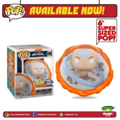 FUNKO Pop! Animation: Avatar: The Last Airbender - Aang (Avatar State) [Glow In The Dark] [Exclusive] 6" Inch