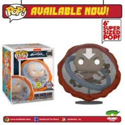 FUNKO Pop! Animation: Avatar: The Last Airbender - Aang (Avatar State) [Glow In The Dark] [Exclusive] 6" Inch