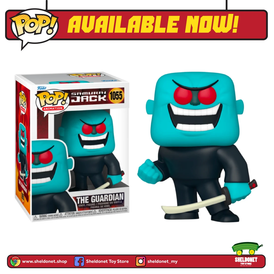 FUNKO Pop! Animation: Samurai Jack - The Guardian 3 FUNKO Pop! Animation: Samurai Jack - The Guardian