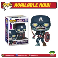 FUNKO Pop! Marvel: What If…? - Zombie Captain America