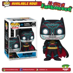 FUNKO [IN-STOCK] Pop! Heroes: Batman - Batman (Dia De Los Muertos)