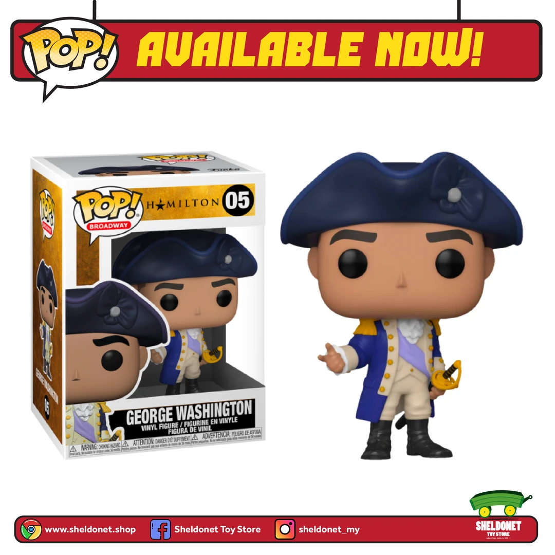 FUNKO Pop! Broadway: Hamilton - George Washington 3 FUNKO Pop! Broadway: Hamilton - George Washington