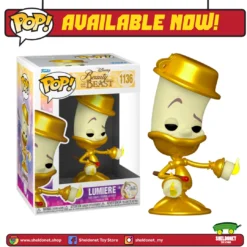 FUNKO Pop! Disney: Beauty And The Beast - Lumiere