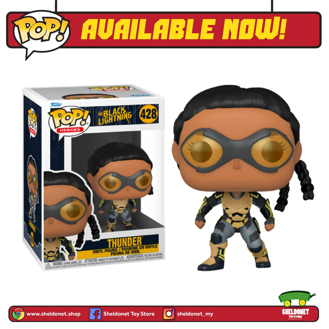FUNKO Pop! Heroes: Black Lightning - Thunder 3 FUNKO Pop! Heroes: Black Lightning - Thunder