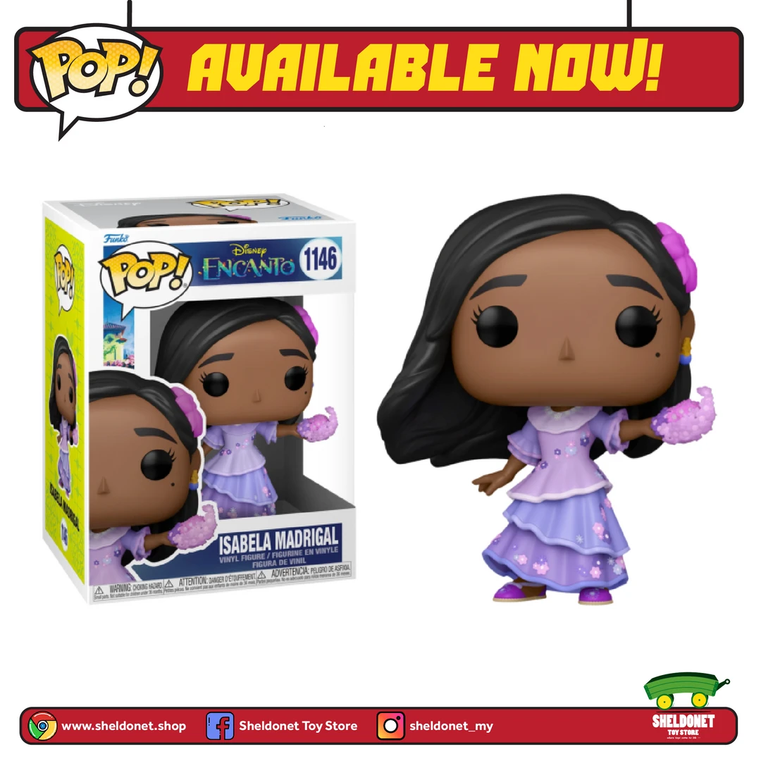 FUNKO Pop! Disney: Encanto - Isabela 3 FUNKO Pop! Disney: Encanto - Isabela