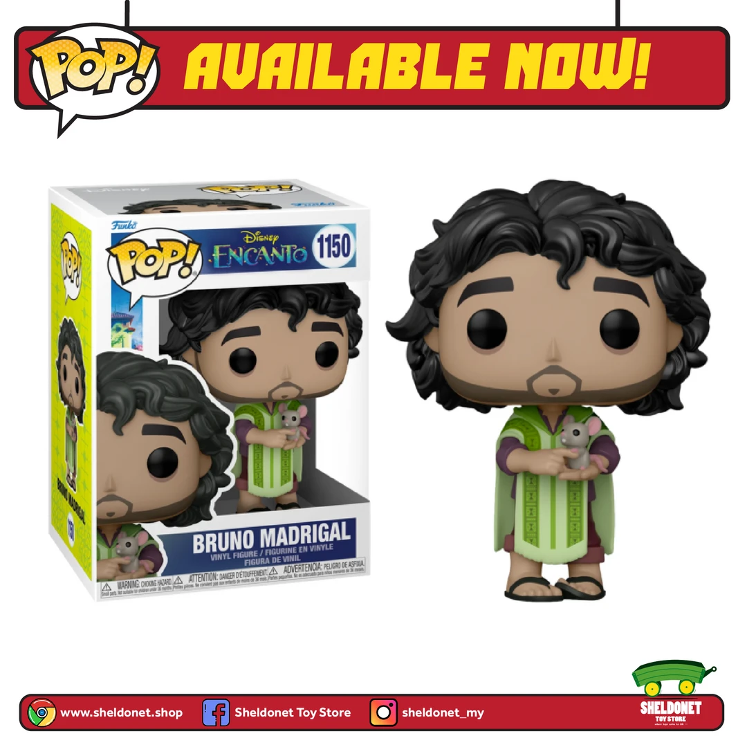 FUNKO Pop! Disney: Encanto - Bruna Madrigal 3 FUNKO Pop! Disney: Encanto - Bruna Madrigal