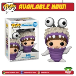 FUNKO Pop! Disney: Monsters Inc 20th Anniversary - Boo With Hood Up