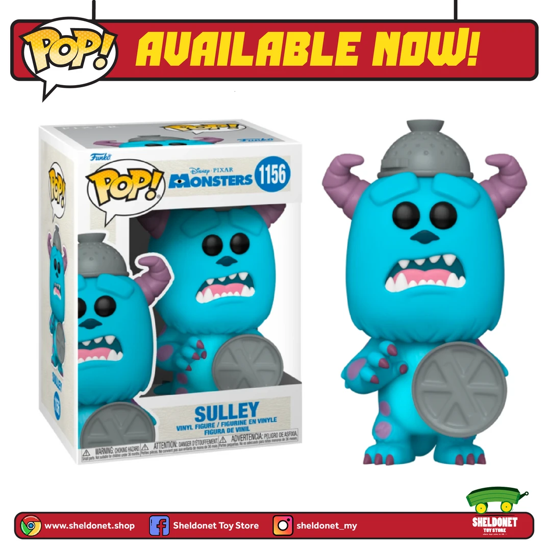 FUNKO Pop! Disney: Monsters Inc 20th Anniversary - Sulley With Lid 3 FUNKO Pop! Disney: Monsters Inc 20th Anniversary - Sulley With Lid