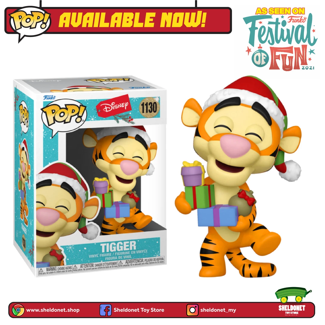 FUNKO Pop! Disney: Holiday 2021 - Tigger 3 FUNKO Pop! Disney: Holiday 2021 - Tigger