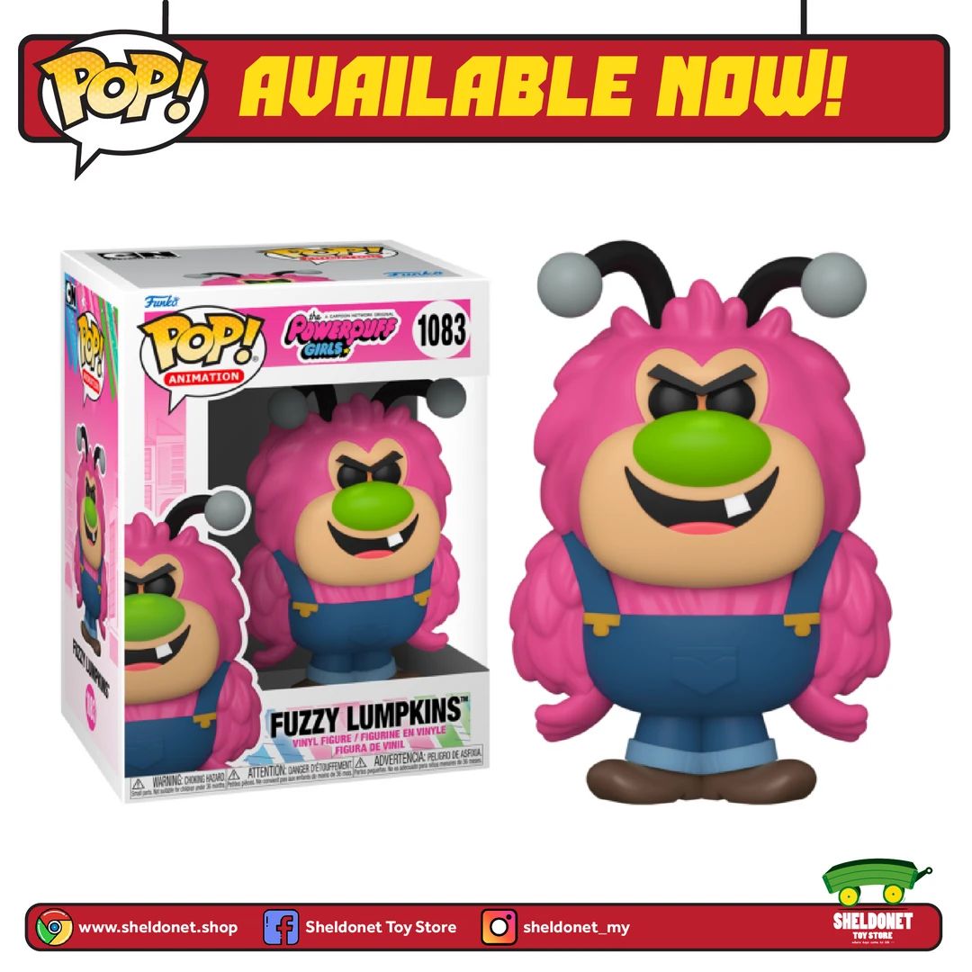 FUNKO Pop! Animation: Powerpuff Girls - Fuzzy Lumpkins 3 FUNKO Pop! Animation: Powerpuff Girls - Fuzzy Lumpkins
