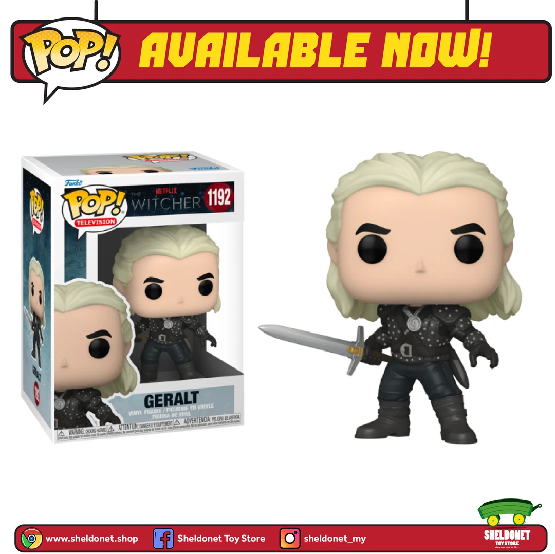 FUNKO Pop! TV: The Witcher - Geralt 3 FUNKO Pop! TV: The Witcher - Geralt