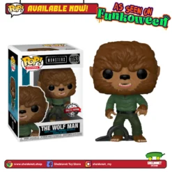 FUNKO [IN-STOCK] Pop! Movies: Universal Monsters - Wolfman (1941) [Exclusive]