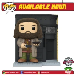 FUNKO Pop! Deluxe: Harry Potter: Diagon Alley - The Leaky Cauldron With Rubeus Hagrid