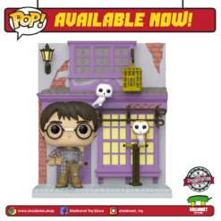 FUNKO Pop! Deluxe: Harry Potter: Diagon Alley - Eeylops Owl Emporium With Harry Potter