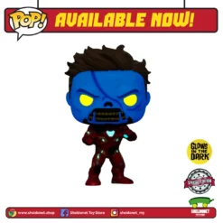 FUNKO Pop! Marvel: What If…? - Zombie Iron Man (Glow In The Dark) [Exclusive]