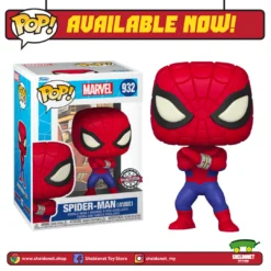 FUNKO Pop! Marvel: Spider-Man - Spider-Man (Japanese TV Series) [Exclusive]