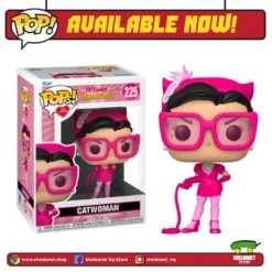 FUNKO [IN-STOCK] Pop! Heroes: DC Bombshell - Catwoman (Breast Cancer Awareness) POP! VINYL