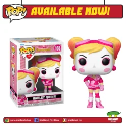 FUNKO [IN-STOCK] Pop! Heroes: DC Bombshell - Harley Quinn (Breast Cancer Awareness)