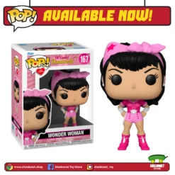 FUNKO [IN-STOCK] Pop! Heroes: DC Bombshell - Wonder Woman (Breast Cancer Awareness)