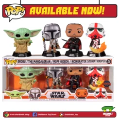 FUNKO Pop! Star Wars: The Mandalorian - 4-Pack [Exclusive]