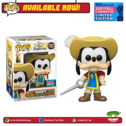 FUNKO [IN-STOCK] Pop! Disney: The Three Musketeers - Goofy [Fall Convention Exclusive 2021]