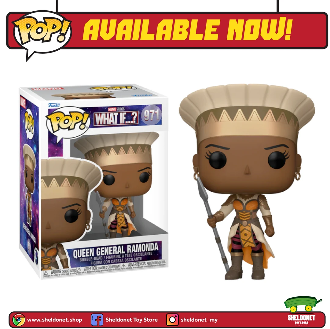 FUNKO Pop! Marvel: What If…? - Queen General Ramonda 3 FUNKO Pop! Marvel: What If…? - Queen General Ramonda