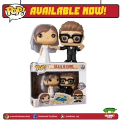 FUNKO Pop! Disney: Up - Wedding Carl And Ellie [2-Pack] [Exclusive]