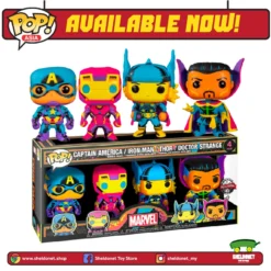 FUNKO Pop! Marvel: Blacklight 4-Pack [Exclusive]