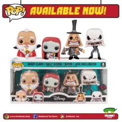 FUNKO Pop! Disney: The Nightmare Before Christmas - 4-Pack [Exclusive]