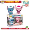 FUNKO Pop! Disney: Lilo And Stitch - Winter Stitch & Angel [2-Pack] [Exclusive]