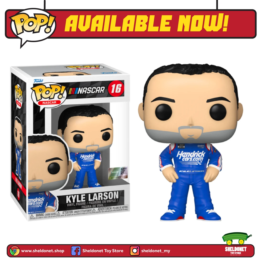 FUNKO Pop! Nascar - Kyle Larson (Hendricks) 3 FUNKO Pop! Nascar - Kyle Larson (Hendricks)