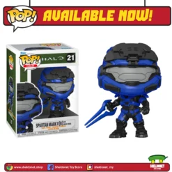 FUNKO Pop! Games: Halo Infinite - Spartan MarkV[B] With Energy Sword